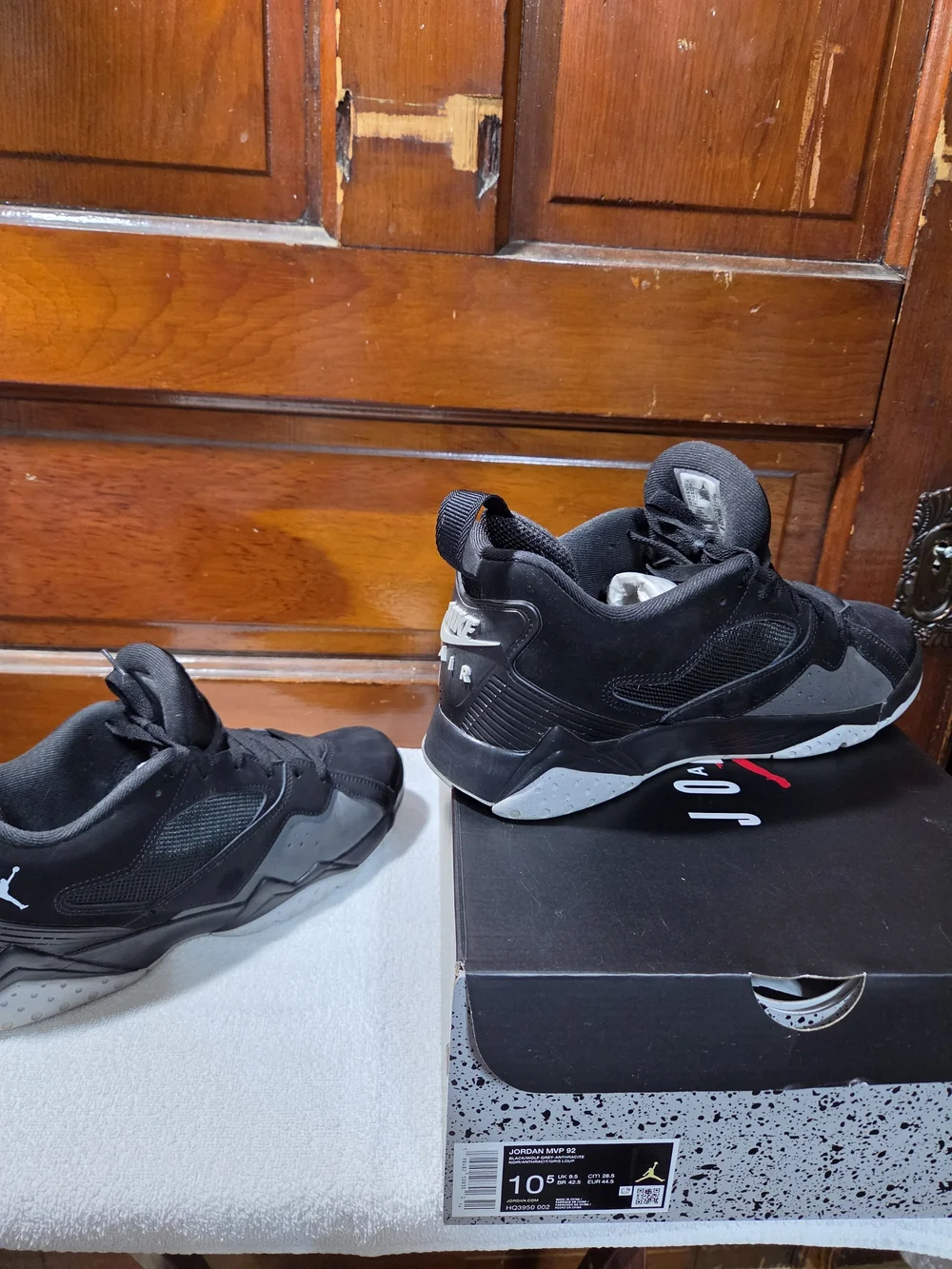 Jordan MVP 92 Black/Wolf Grey-Anthracite Shoes